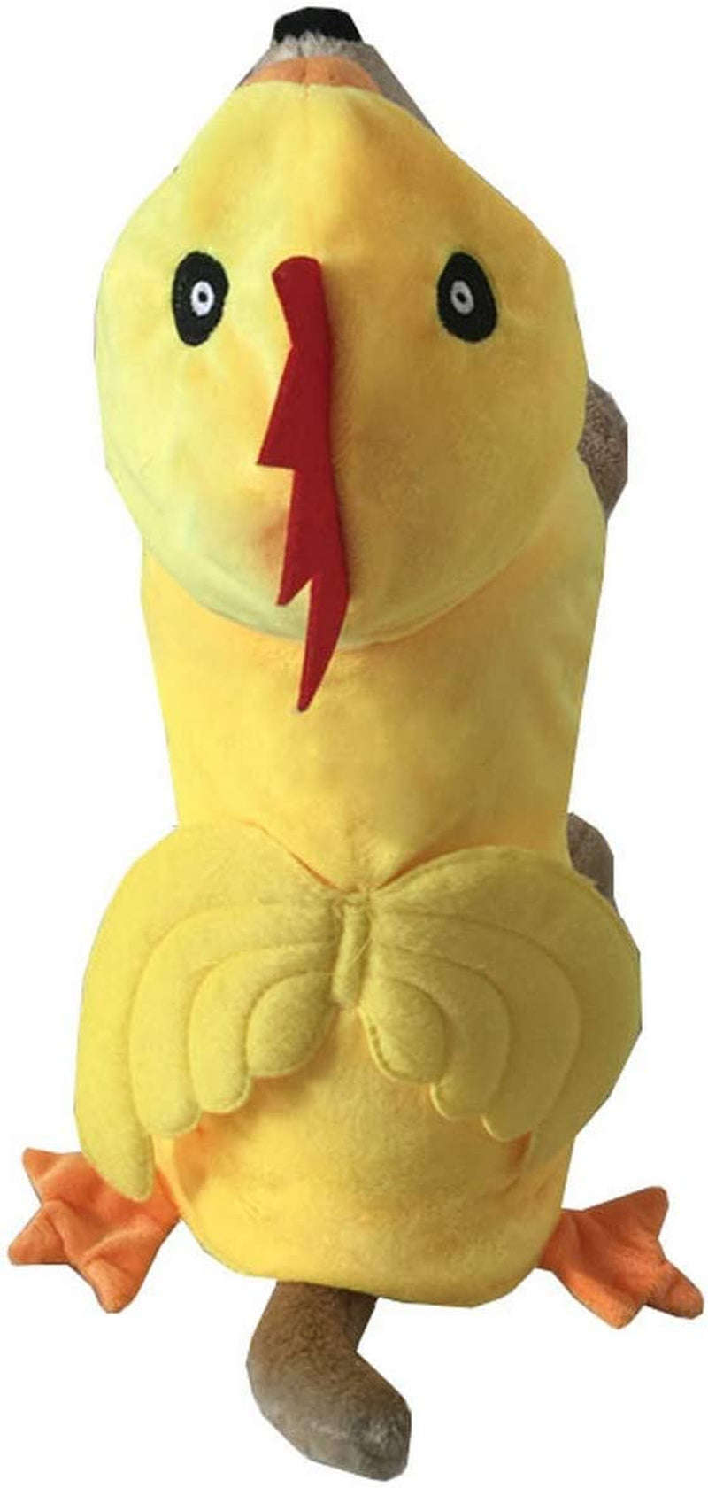 Dog Chicken Costume Pet Halloween Christmas Cosplay Costumes Funny Puppy Cat Winter Coat Hoodie Outfits Sweater Clothes