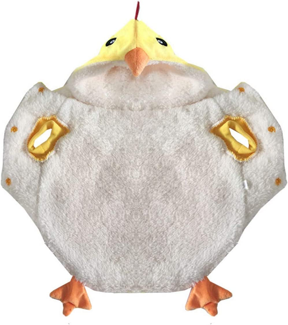 Dog Chicken Costume Pet Halloween Christmas Cosplay Costumes Funny Puppy Cat Winter Coat Hoodie Outfits Sweater Clothes